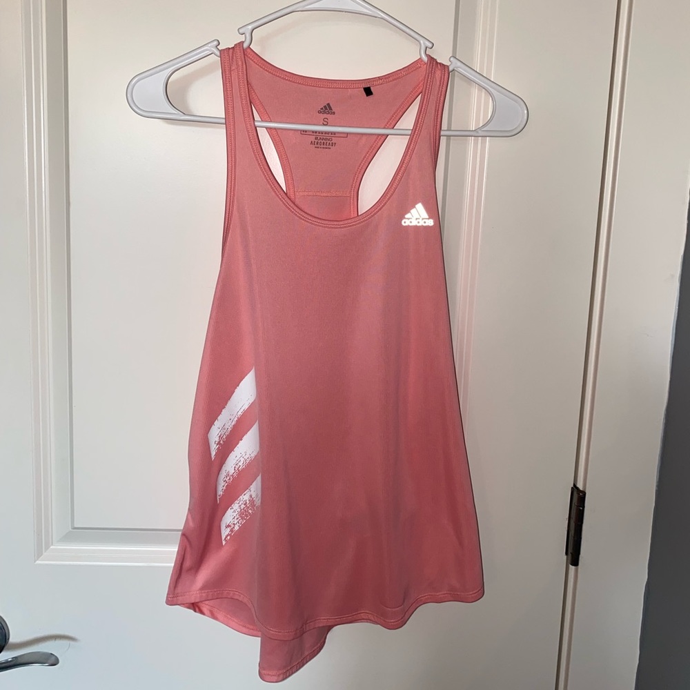 Pink Adidas tank top